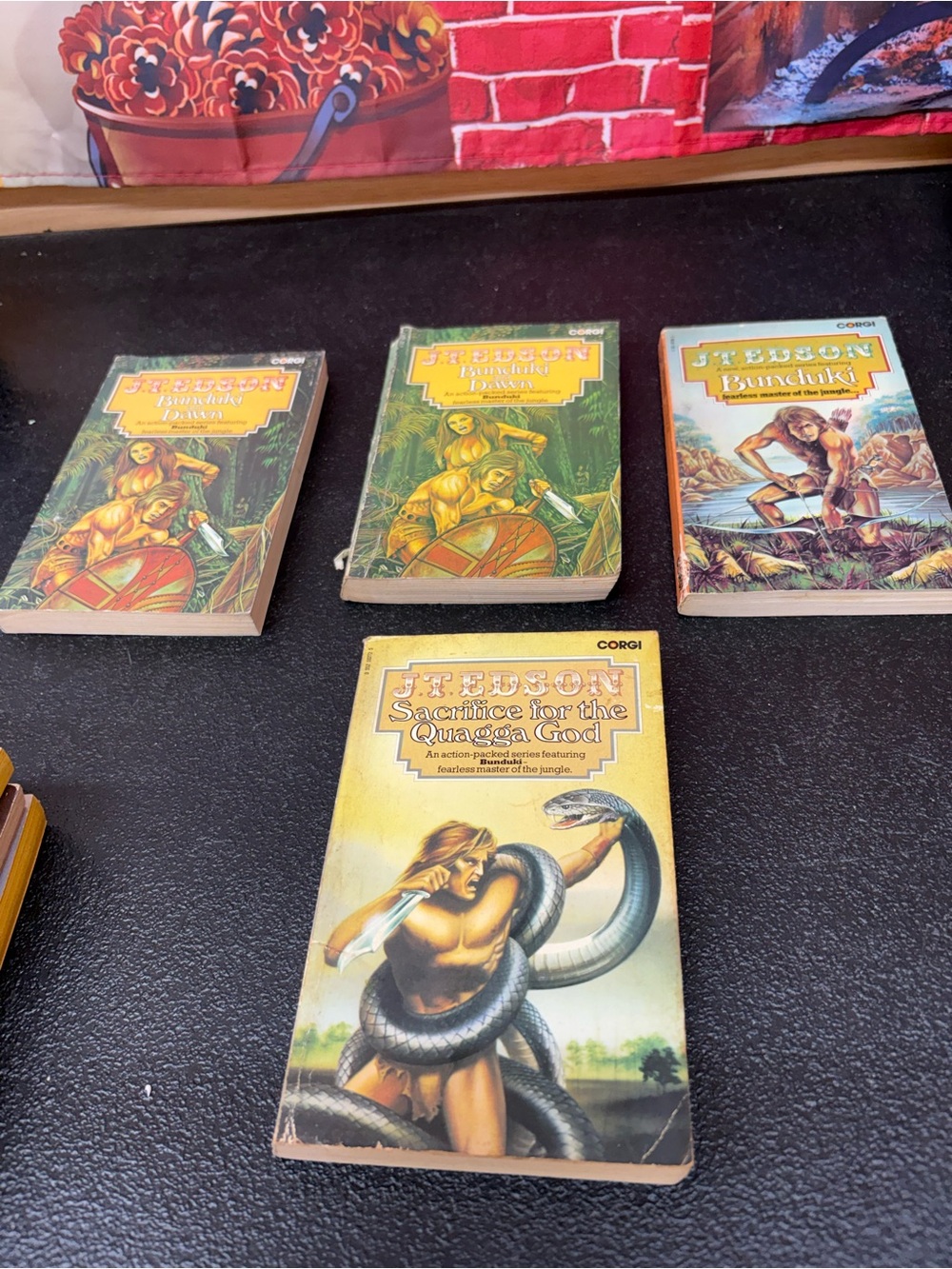 Vintage J.T. Edson books